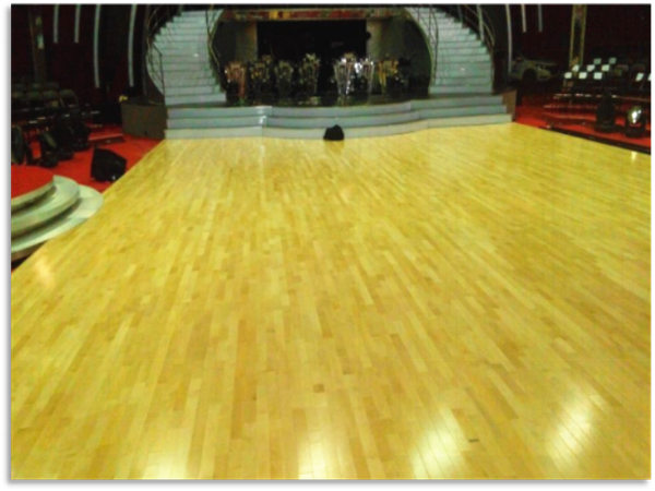 篮球场木地板设计