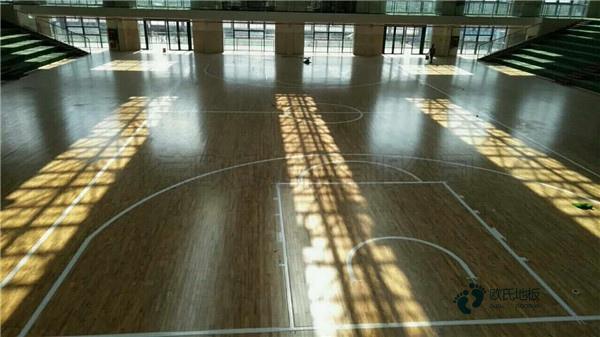 规格柞木篮球运动木地板