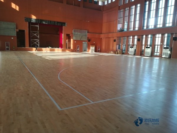 篮球馆木地板专业的规格