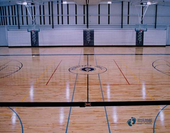 五角枫NBA篮球场木地板批发价格